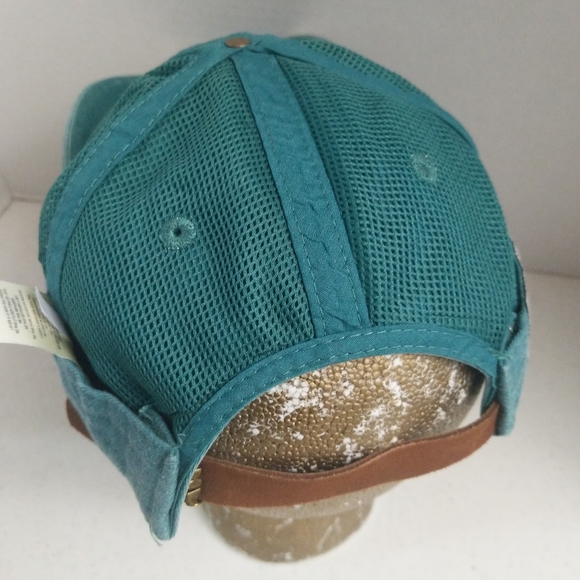 Denim Cap Blue  NE Lineage Strap-back Distressed - Picture 5 of 11